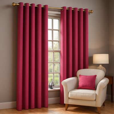 Velvet Ready Made Curtains
