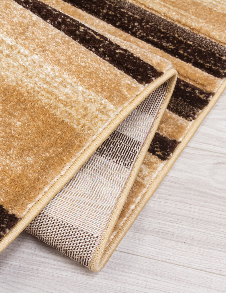 Samba Levels Rug - Beige - MacCarthys