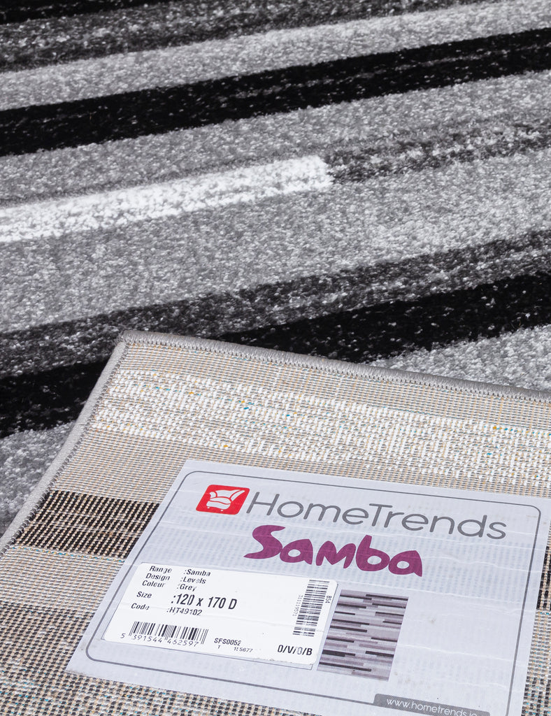 Samba Levels Rug - Grey - MacCarthys