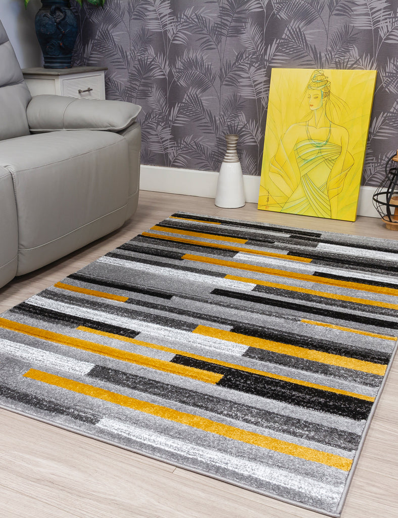 Samba Levels Rug - Ochre - MacCarthys