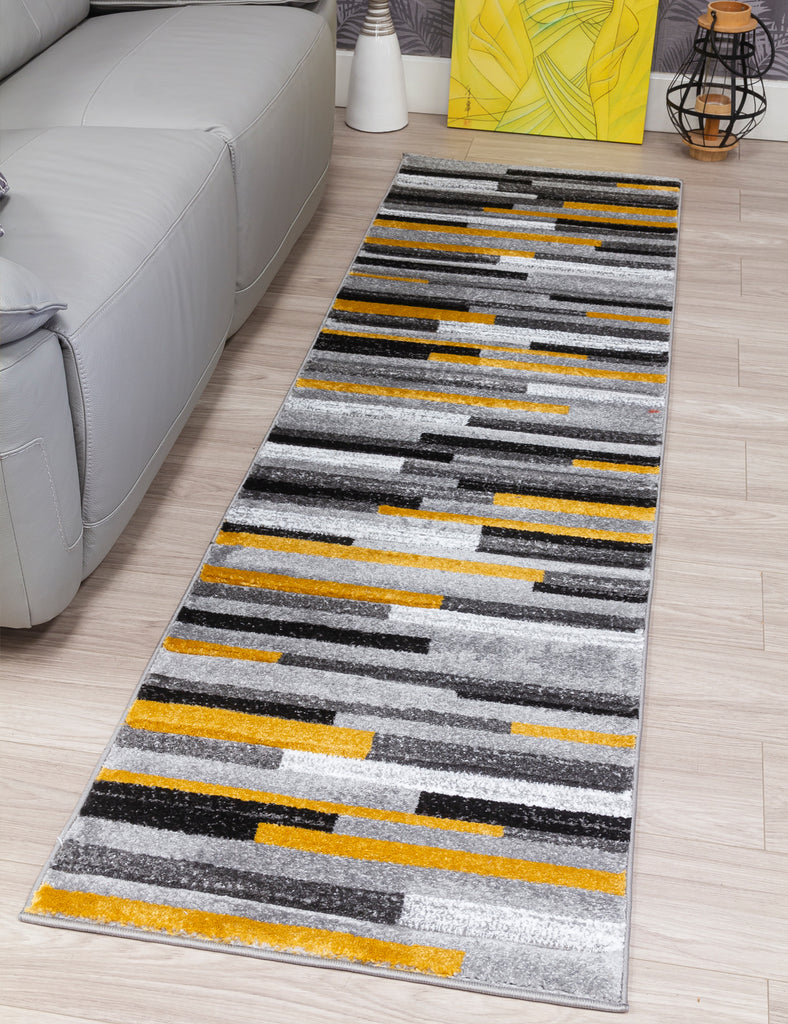 Samba Levels Rug - Ochre - MacCarthys