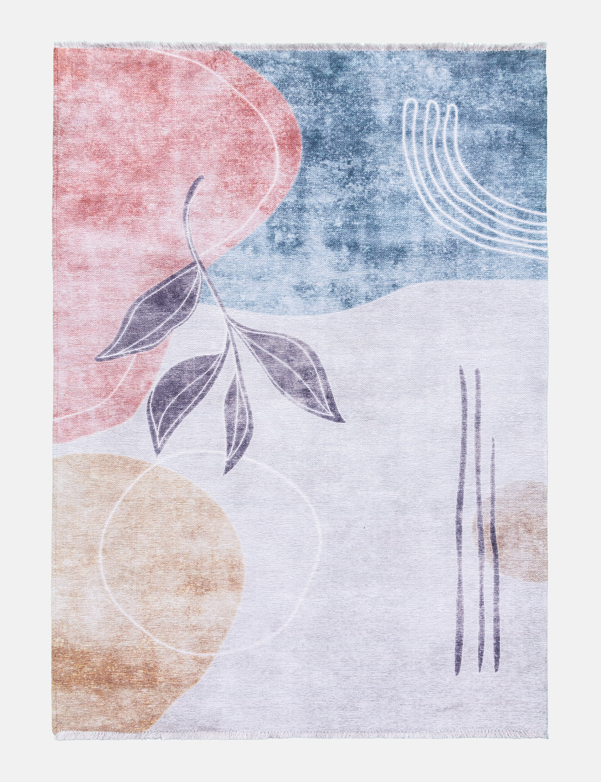 Modena Rug Modena Shia Grey & Multicolor Abstract Contemporary Rug | MacCarthys