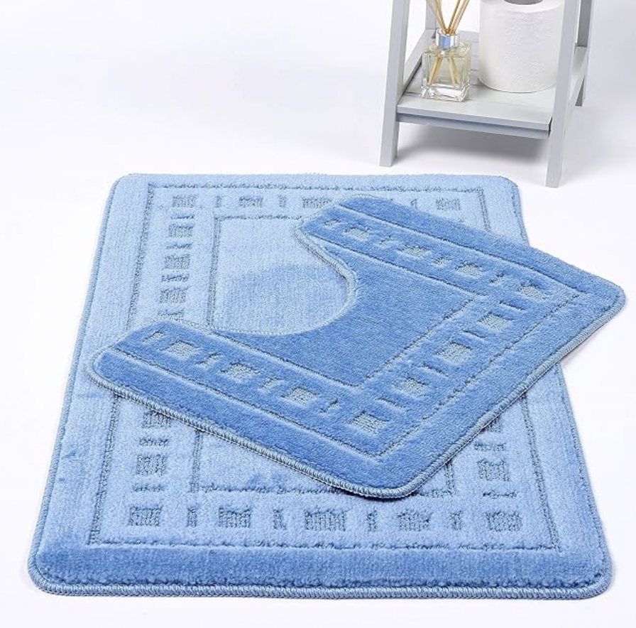 2PC Diem Square Bath Mat Set - MacCarthys