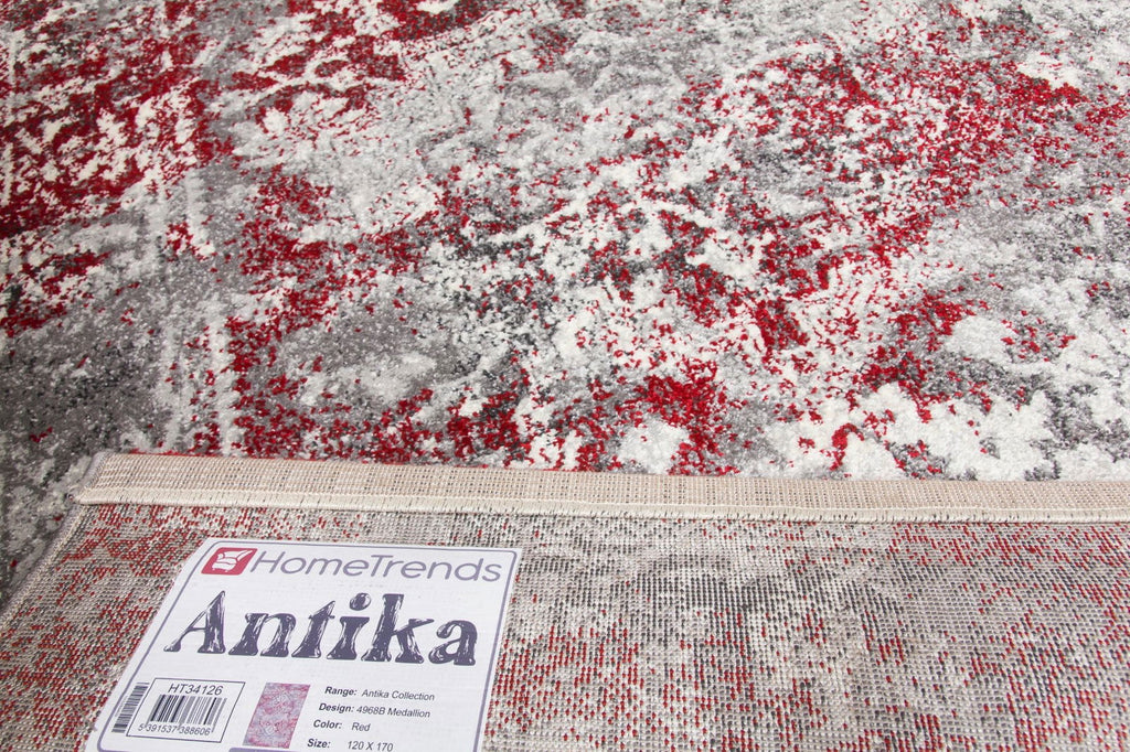 Antika Medallion Red Rug - MacCarthys