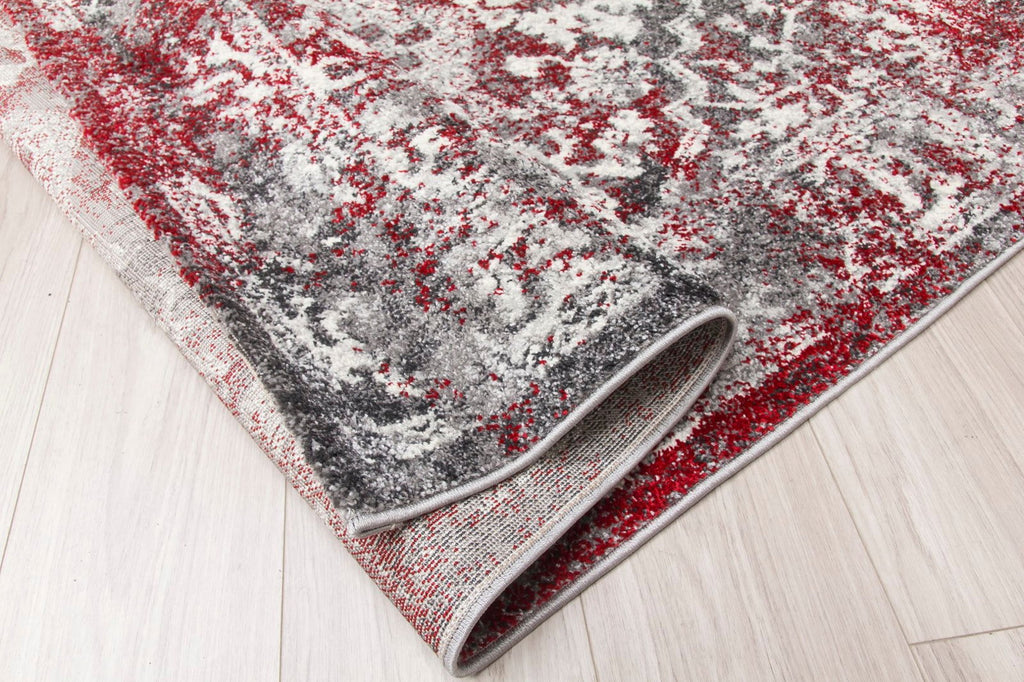 Antika Medallion Red Rug - MacCarthys