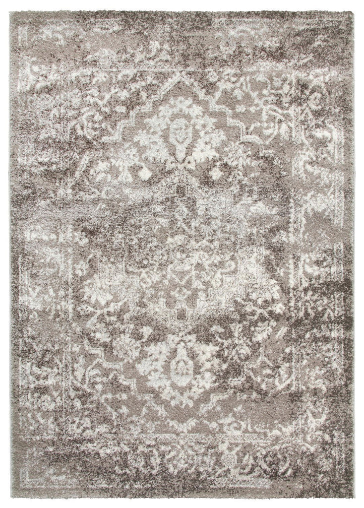 Antika Medallion Taupe Rug - MacCarthys