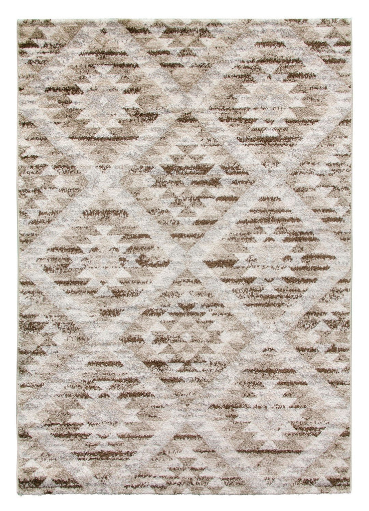 Ardenne Azteca Greige Rug - MacCarthys