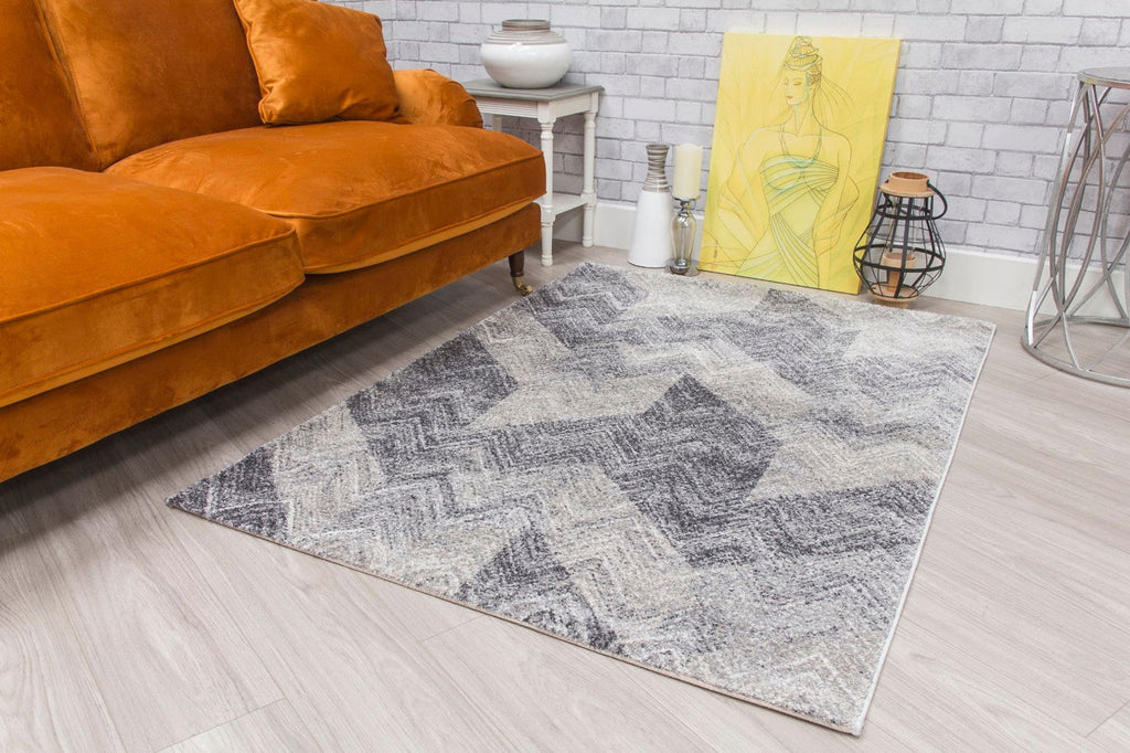 Ardenne Chevy Grey Rug - MacCarthys