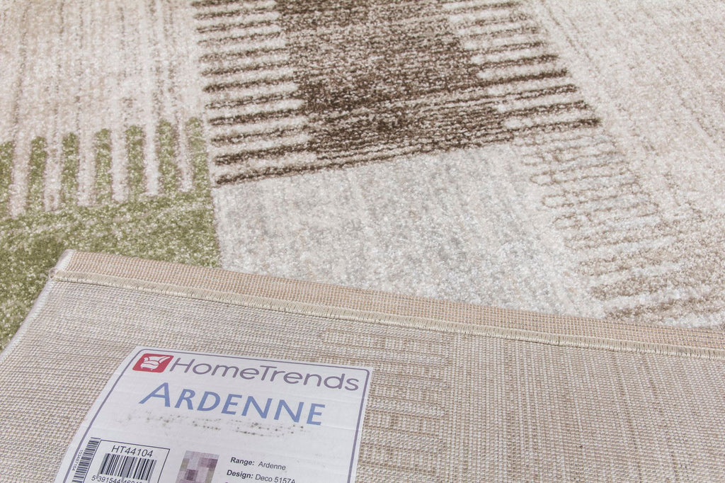 Ardenne Deco Green Rug - MacCarthys