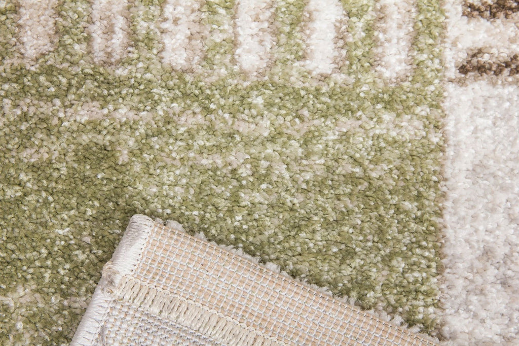 Ardenne Deco Green Rug - MacCarthys