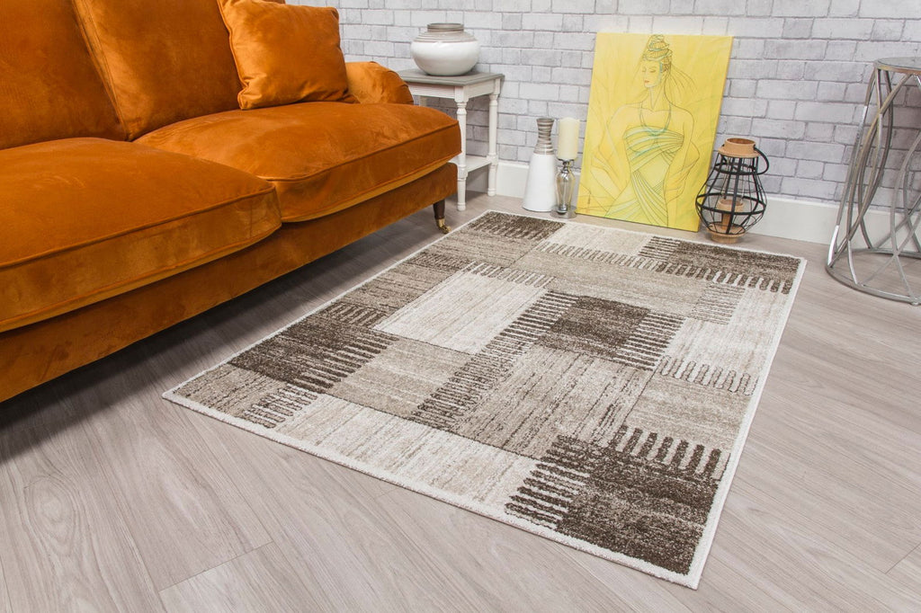 Ardenne Deco Greige Rug - MacCarthys