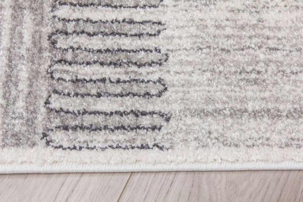 Ardenne Deco Grey Rug - MacCarthys