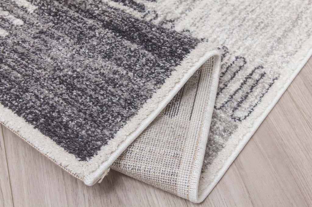 Ardenne Deco Grey Rug - MacCarthys