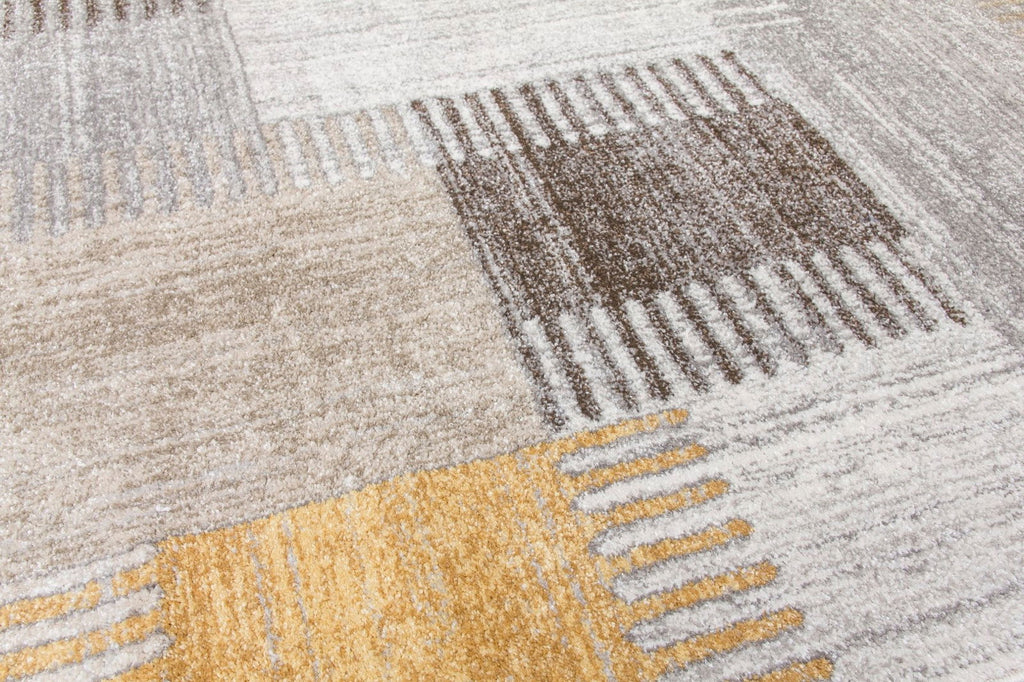 Ardenne Deco Ochre Rug - MacCarthys