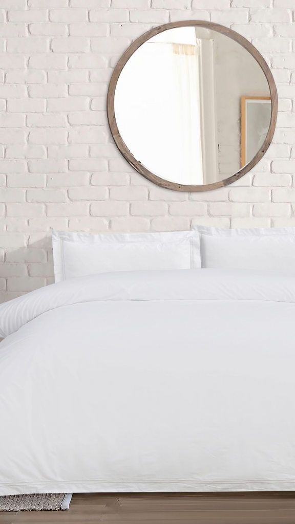 Atlantic Linen Biarritz White Duvet Set - MacCarthys