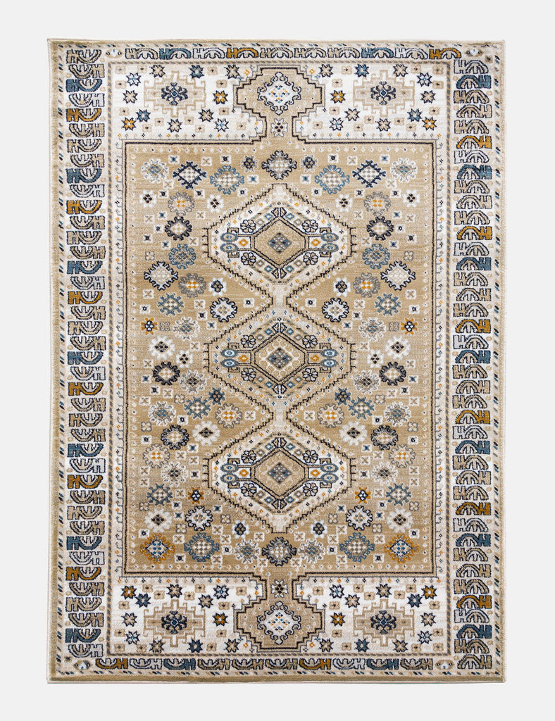 Aziza Katana Rug - Beige - MacCarthys