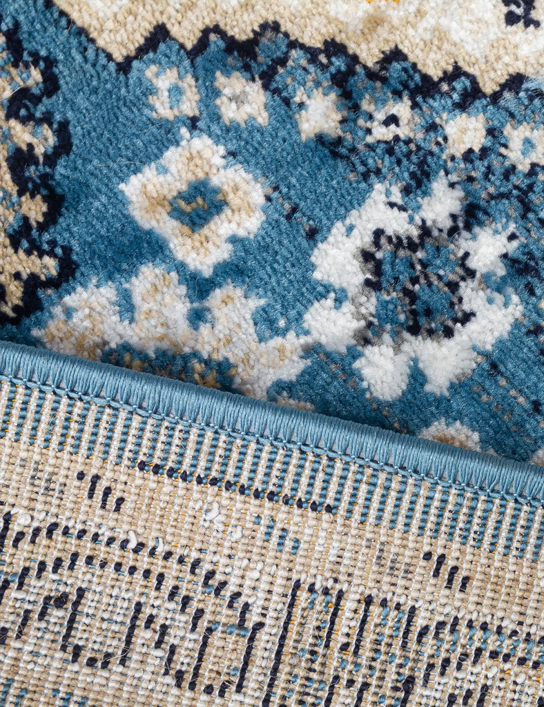 Aziza Katana Rug - Blue - MacCarthys