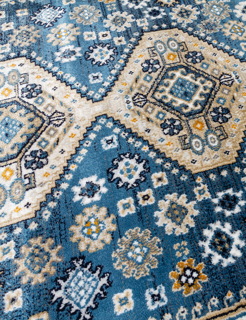 Aziza Katana Rug - Blue - MacCarthys