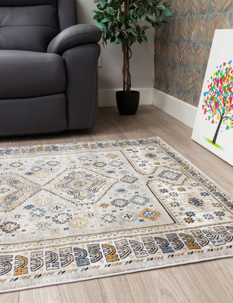 Aziza Katana Rug - Grey - MacCarthys