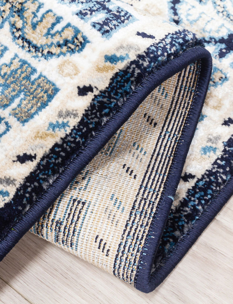 Aziza Katana Rug - Navy - MacCarthys