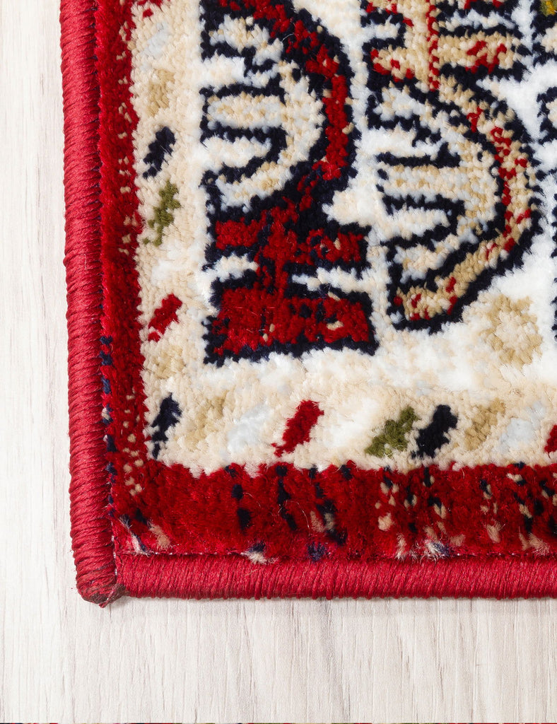 Aziza Katana Rug - Red - MacCarthys