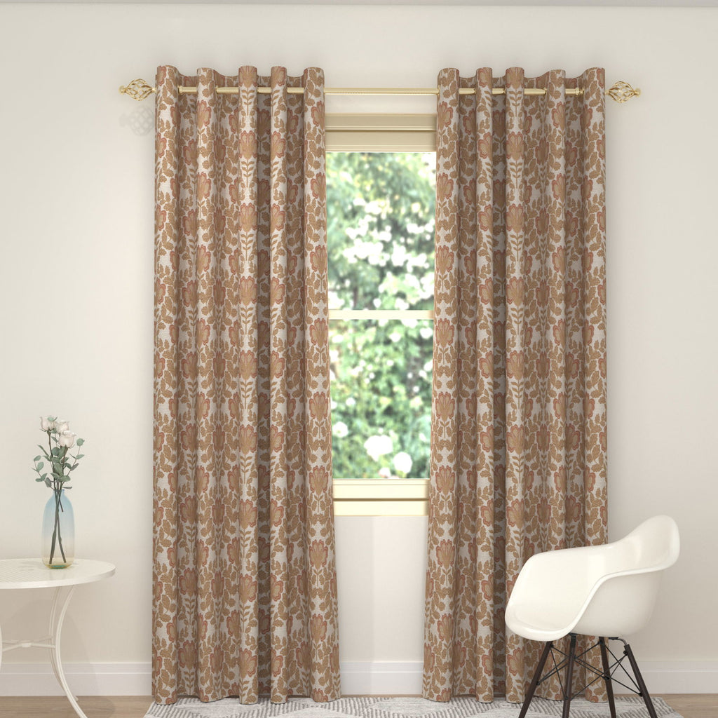 Bali Interlined Ready Made Curtain - Natural - MacCarthys