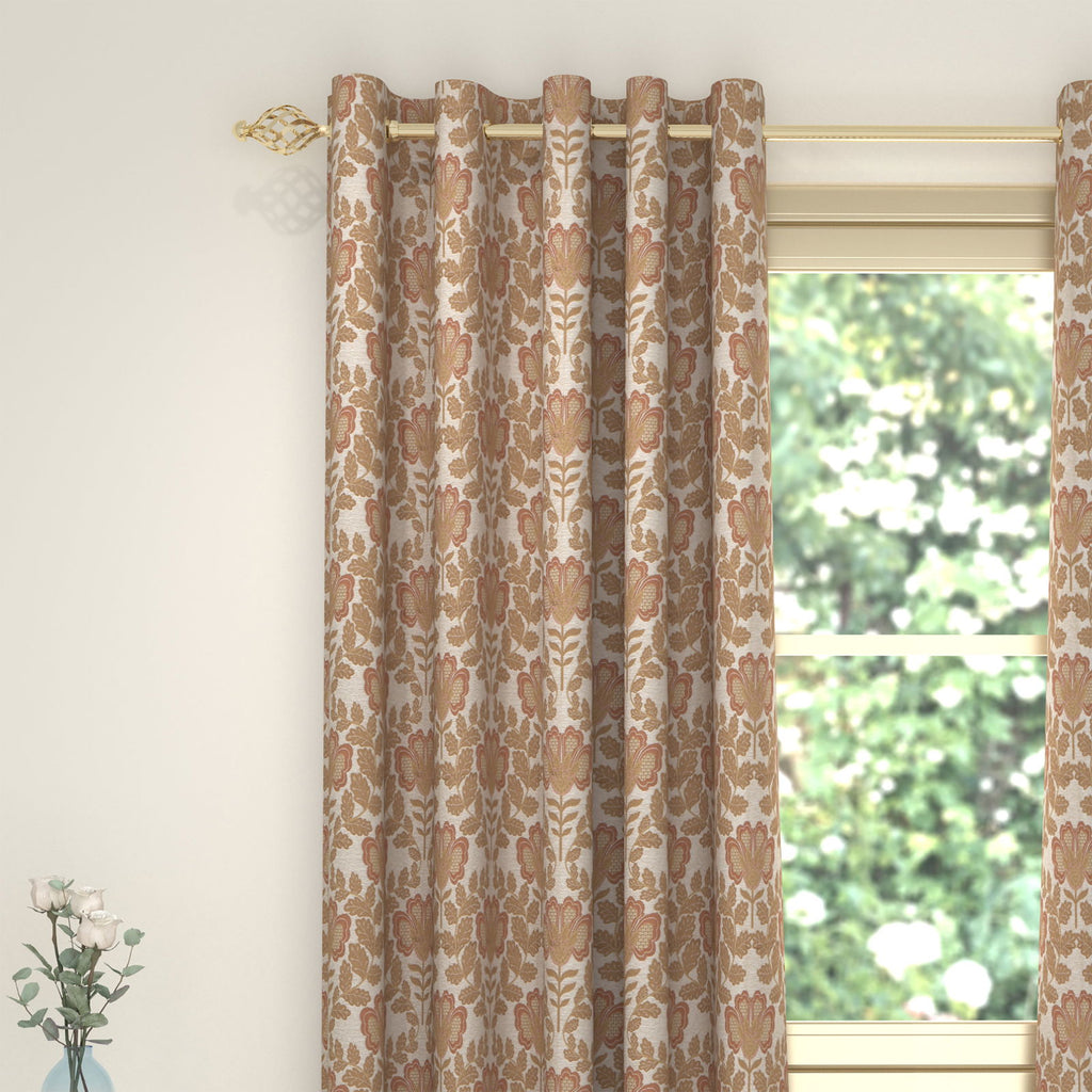 Bali Interlined Ready Made Curtain - Natural - MacCarthys