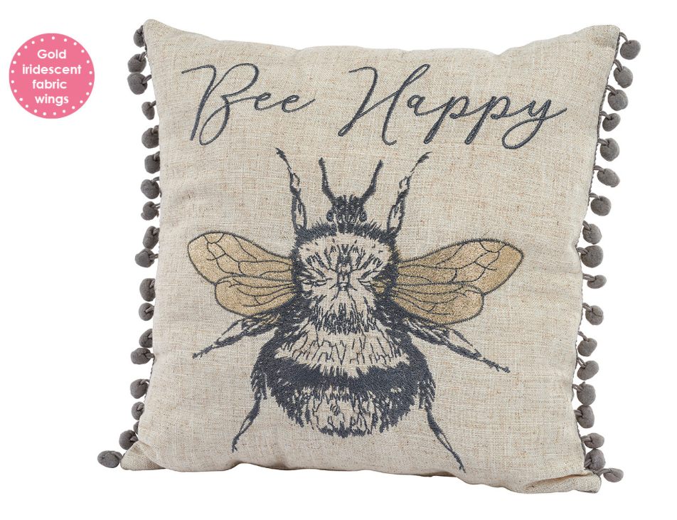 Bee Happy Cushion - MacCarthys