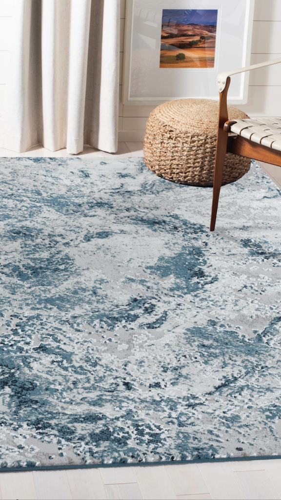 Berika Navy Blue Rug - MacCarthys