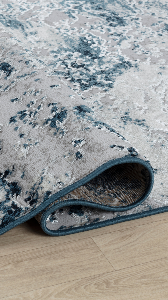 Berika Navy Blue Rug - MacCarthys