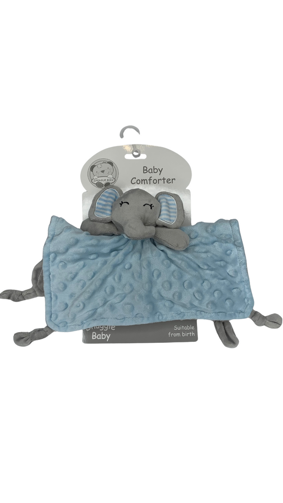 Blue Elephant Baby Comforter - MacCarthys