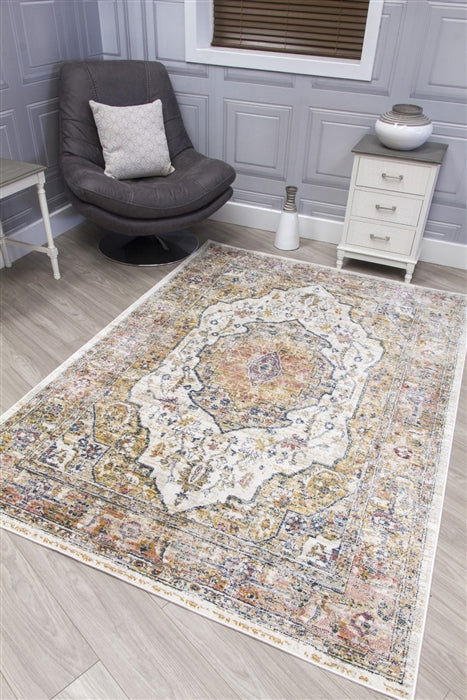 Boho Medallion - Natural Rug - MacCarthys