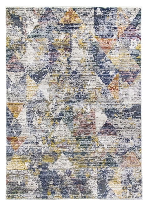 Boho Triad - Multicoloured Abstract Rug - MacCarthys