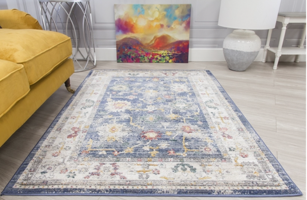 Boho Vesta - Blue Rug - MacCarthys