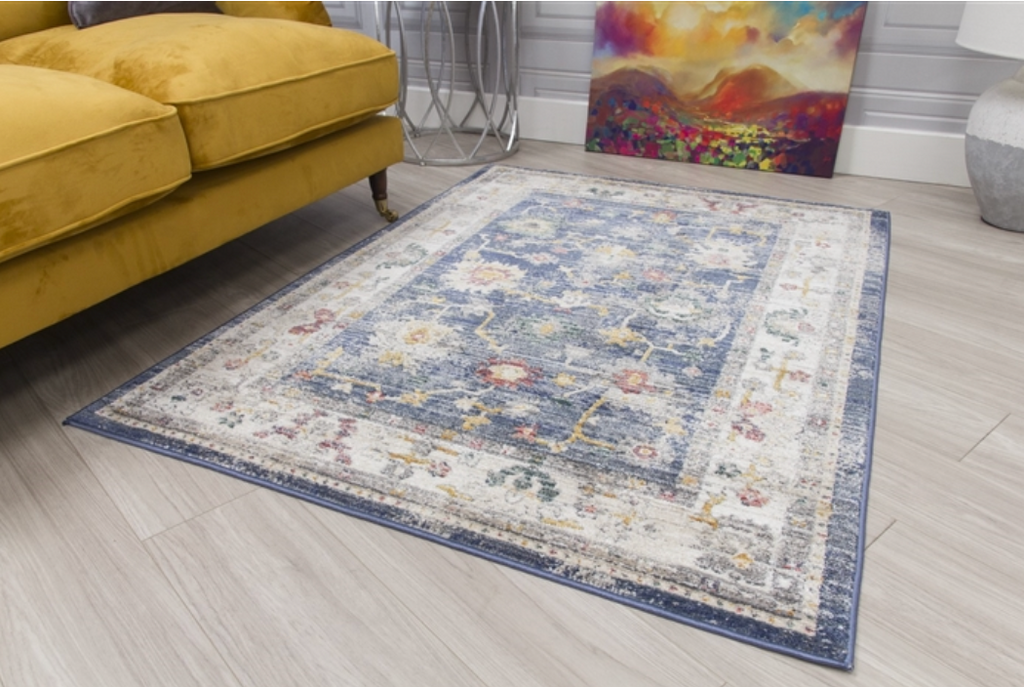 Boho Vesta - Blue Rug - MacCarthys