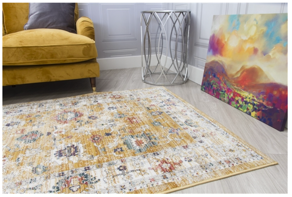 Boho Vesta - Ochre Rug - MacCarthys