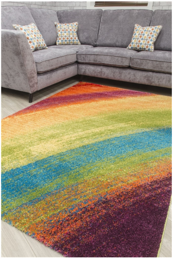 Candy Spectrum Multicolour Rug - MacCarthys