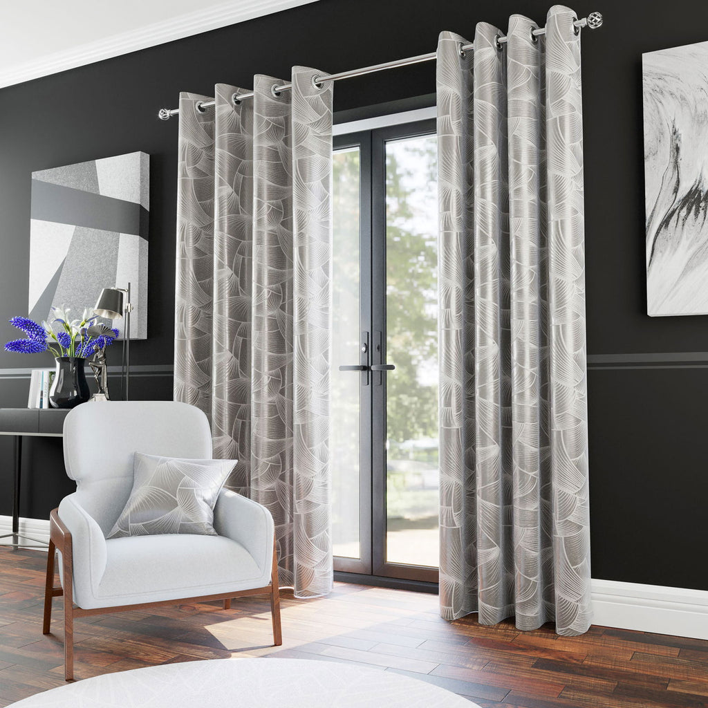 Caspian Interlined Curtains - MacCarthys