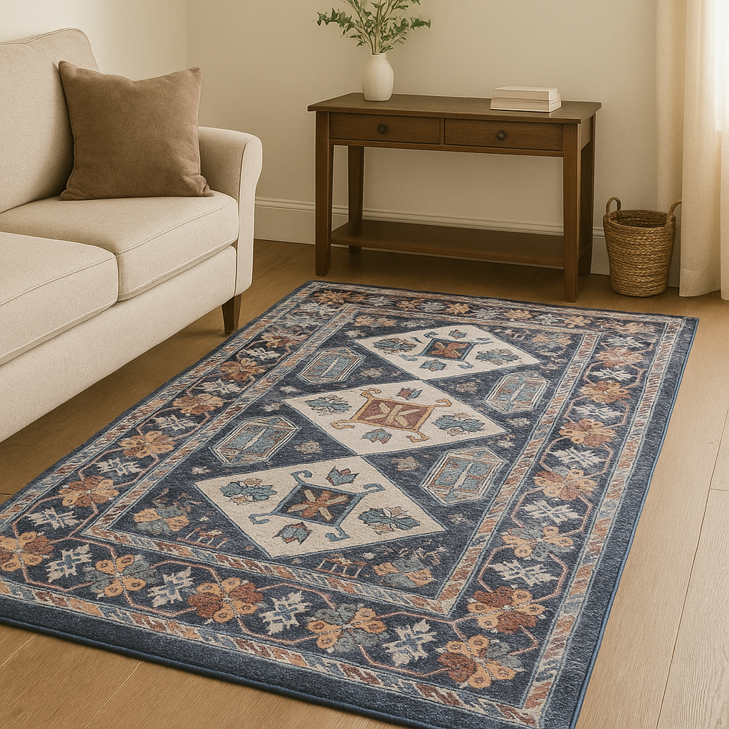 Blue Rug | Modena Aristo | Traditional Style Rug