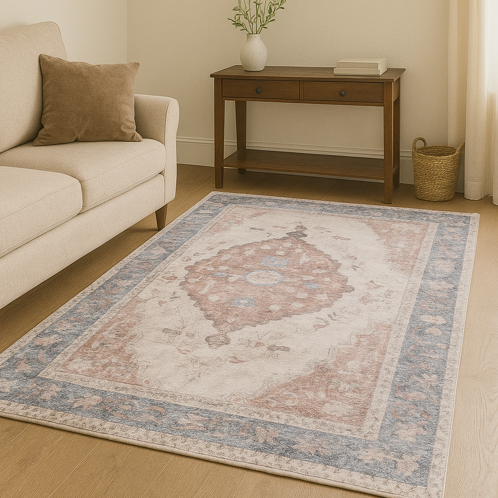 Blue/Brown Rug | Modena Keyara | Traditional Style Rug