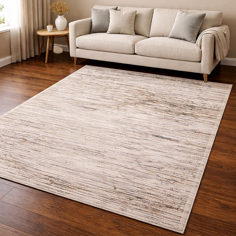 Grey/Brown Rug | Vienna Sahara | Minimal Style Rug