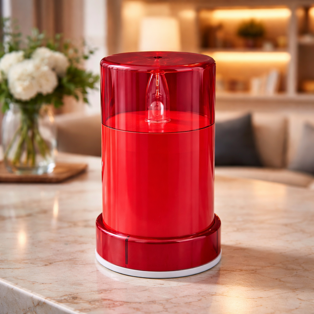 Memorial LED Candle |  Red Colour