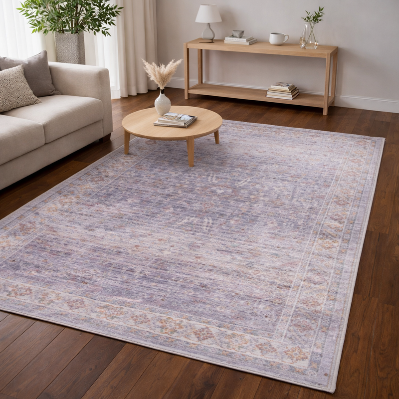 Kashmera Shira Blue & Brown Oriental Bohemian Rug