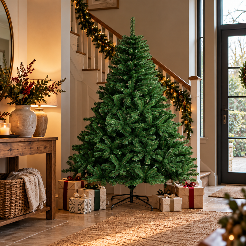 7 feet Standard Dark Green Christmas Tree