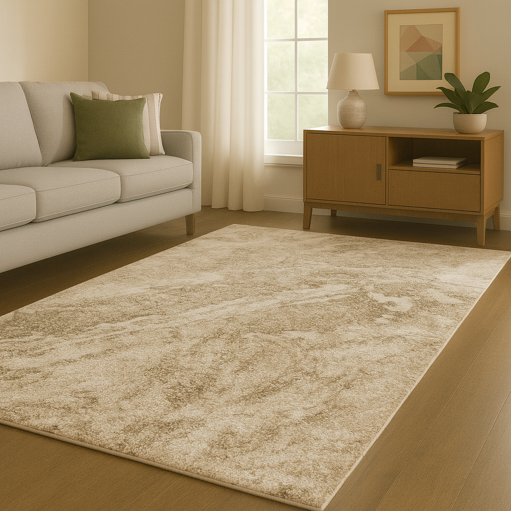 Beige/Cream Rug | Astoria Quartz | Minimal Style Rug