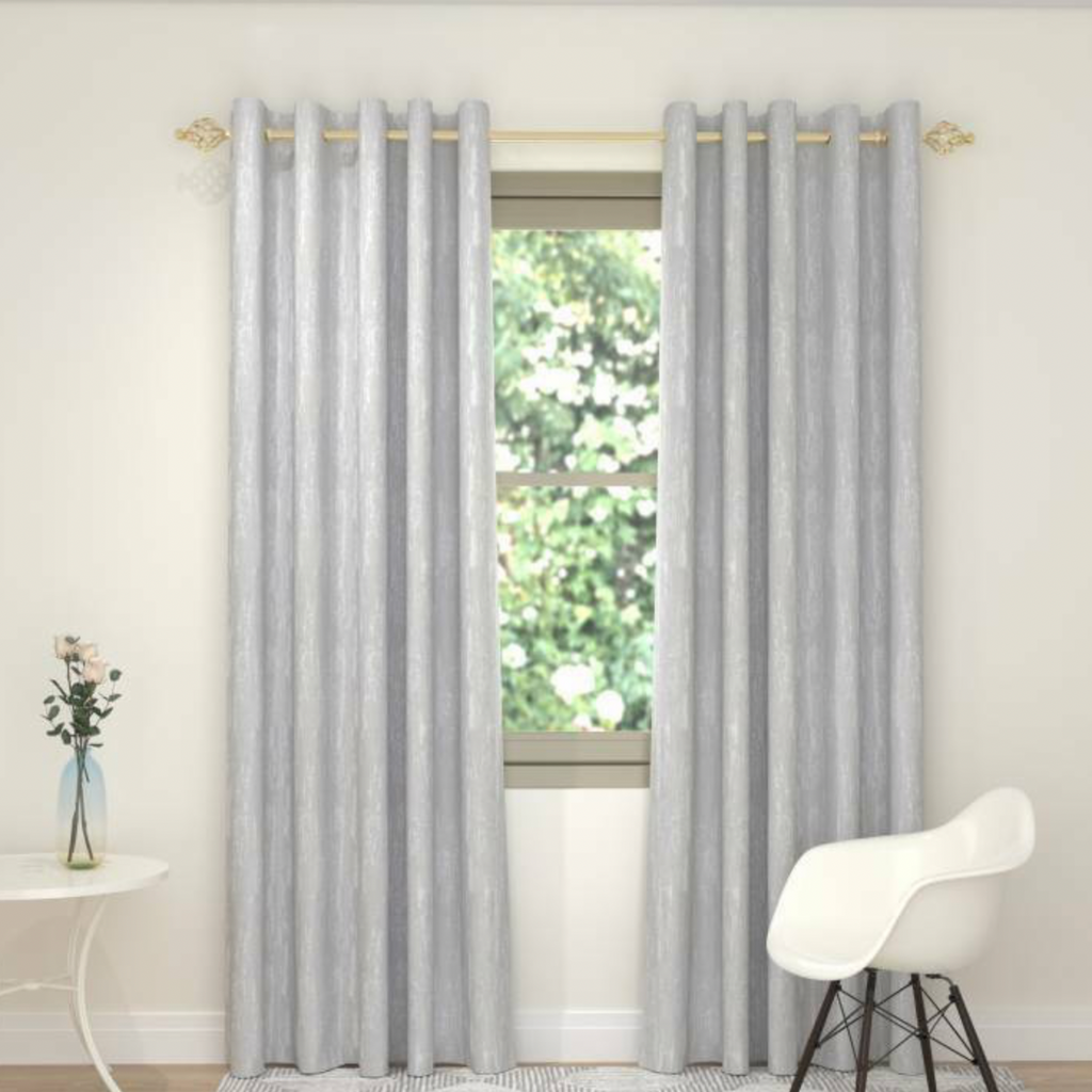 Cloud Interlined Ready Made Curtains - Oyster - MacCarthys