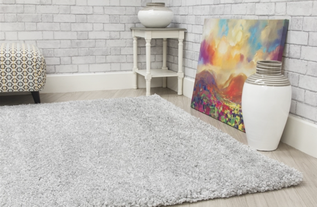 Dreams Shaggy Light Grey Rug - MacCarthys