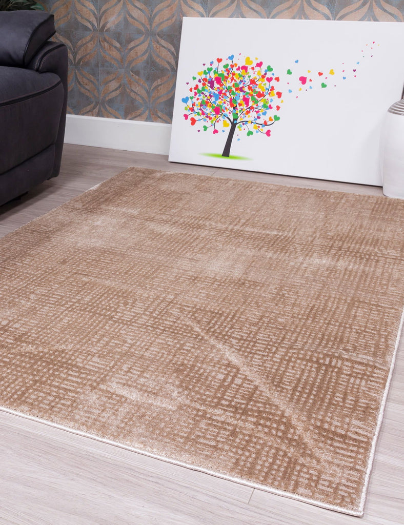 Elements Crisscross Beige Rug - MacCarthys