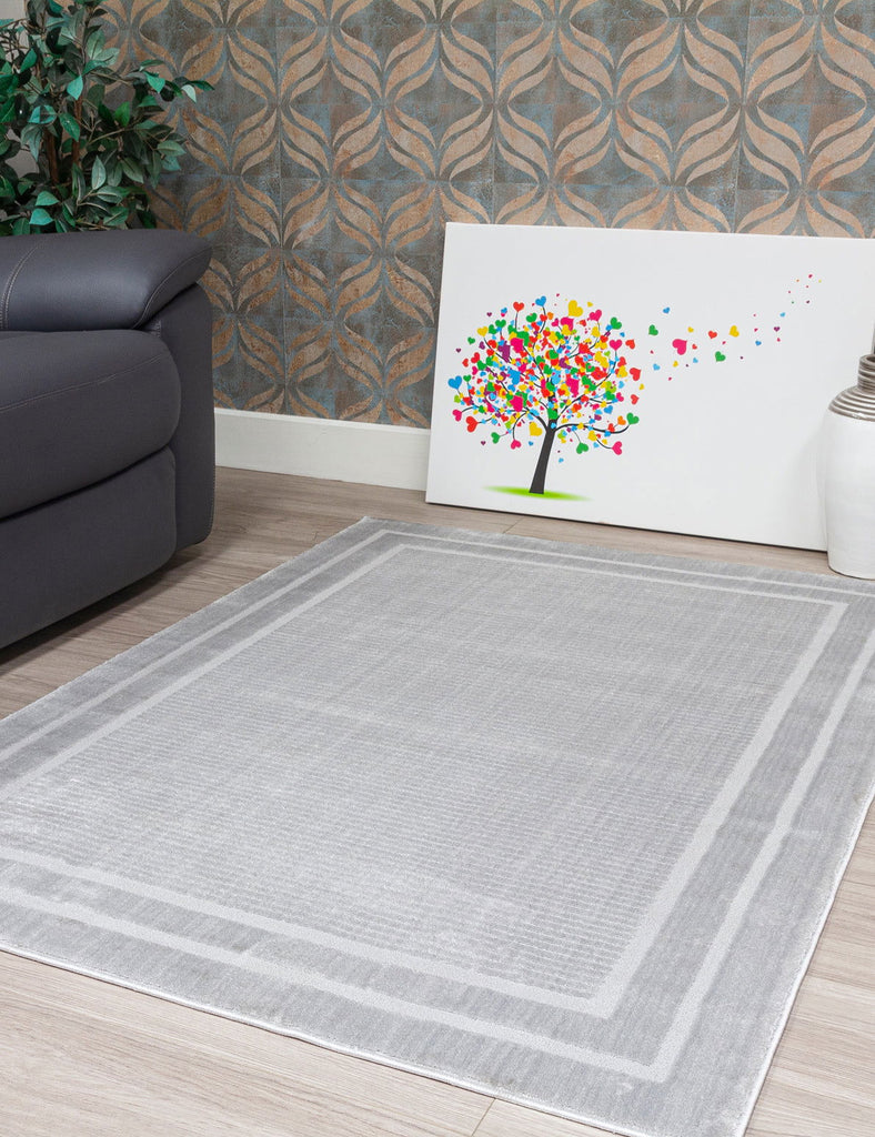 Elements Frontier Grey Rug - MacCarthys