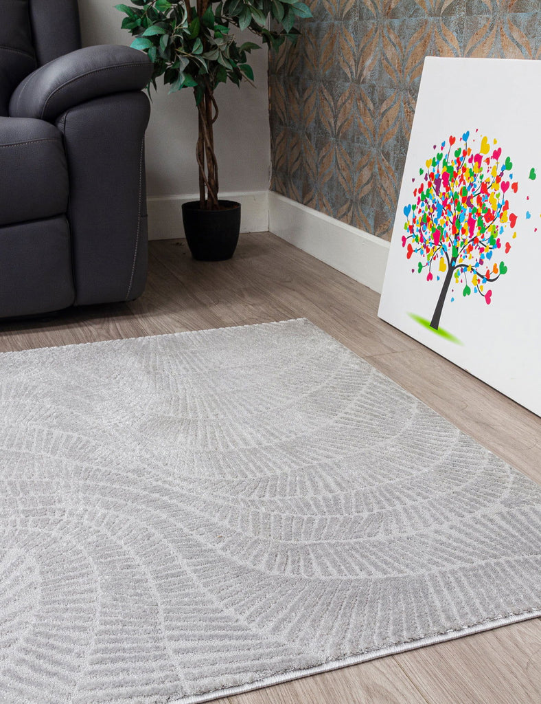 Elements Zahara Grey Rug - MacCarthys